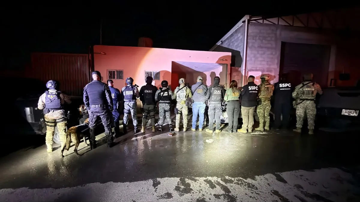 Aseguran 44 kilos de marihuana en Saltillo