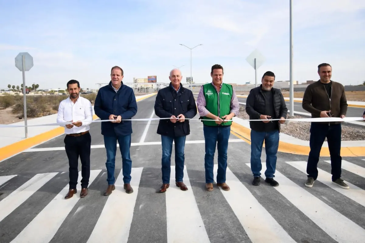 Román Cepeda inaugura el bulevar Torreón Norte