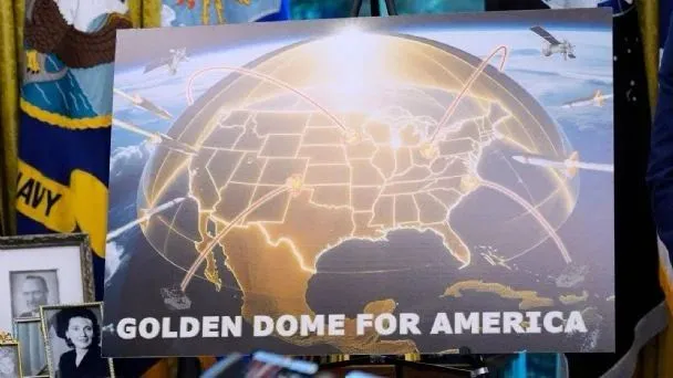 Anuncia Trump construcción de sistema de defensa antimisiles “Domo Dorado”