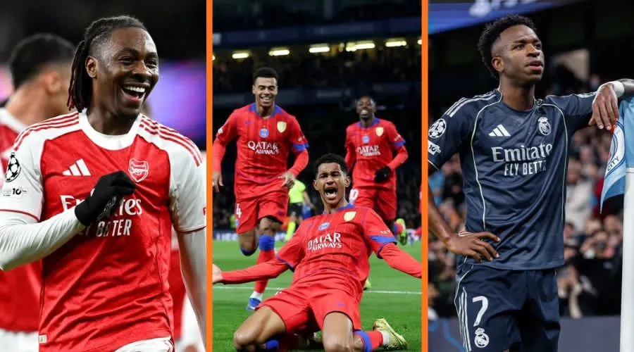 Arsenal y PSG avanzan a Cuartos de Final de la Champions League