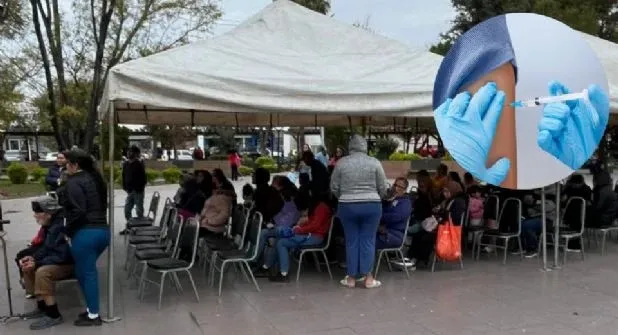 Alta afluencia agota vacunas contra el sarampión en jornada realizada en Apodaca