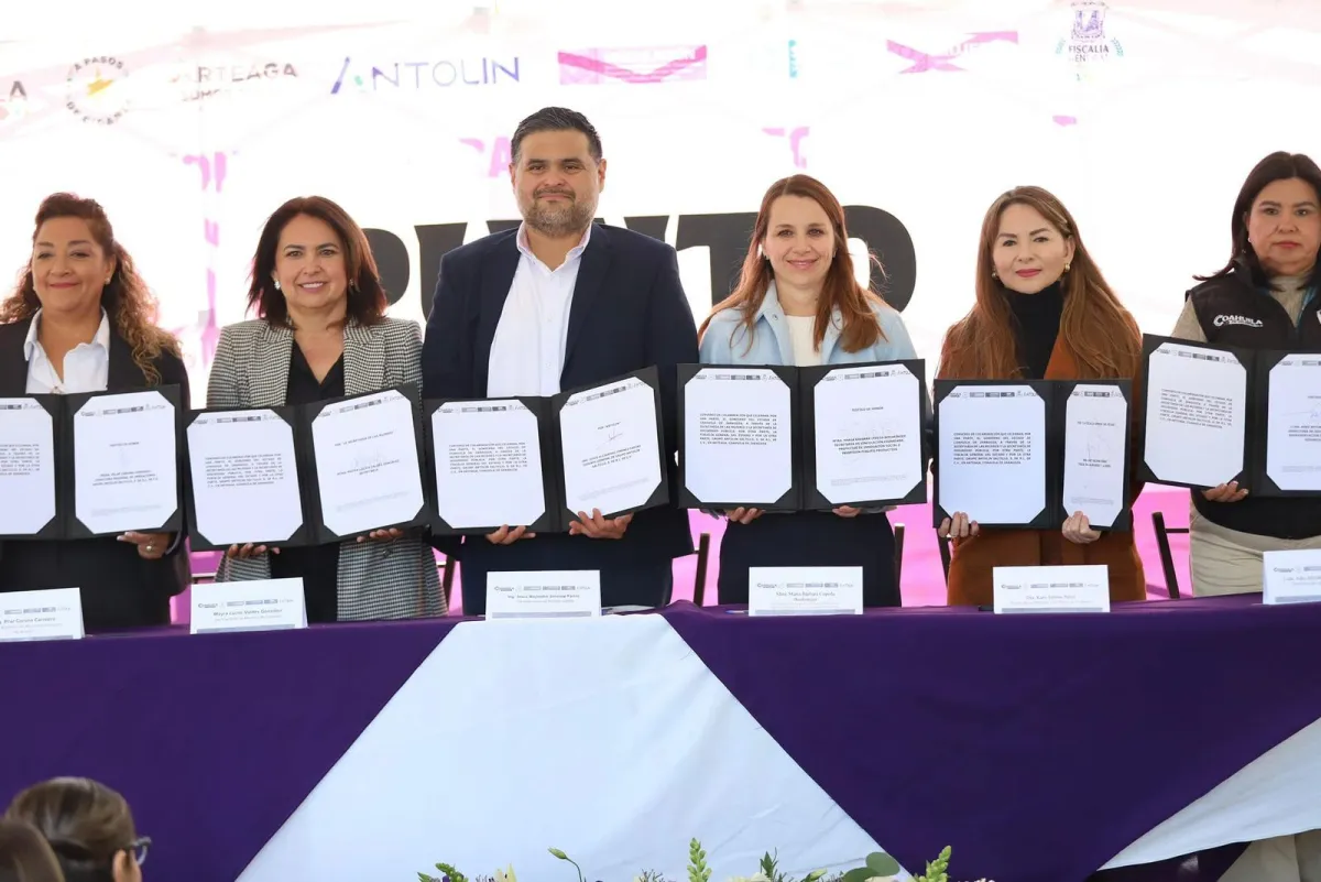 Inauguran Punto Violeta en Grupo Antolín Saltillo; suman 422 espacios seguros para mujeres en Coahuila