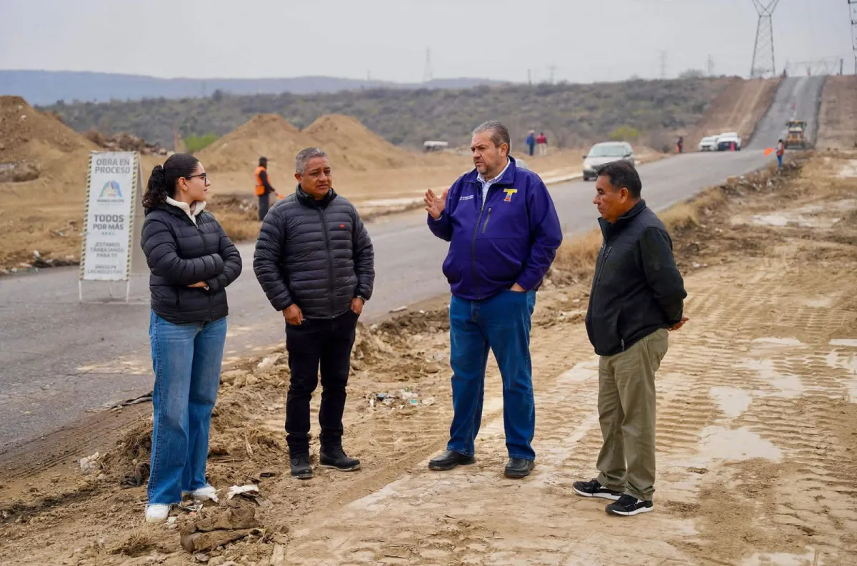 Avanza rehabilitación del Camino Real del Valle en Ramos Arizpe
