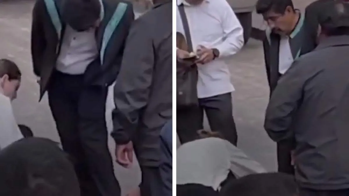 Ministro de la Corte justifica video de subordinados limpiándole los zapatos: “Se derramó café y nata”