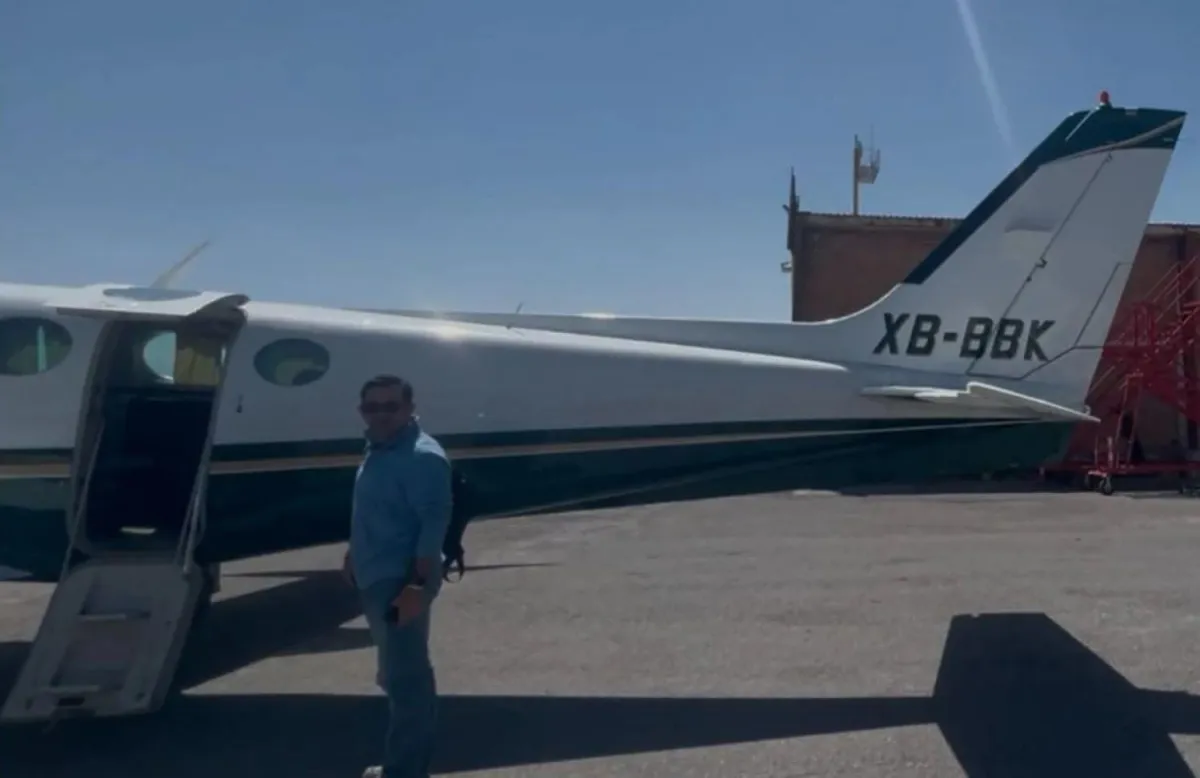 Viaja delegado del Bienestar en Coahuila en avión privado 25 veces en dos meses