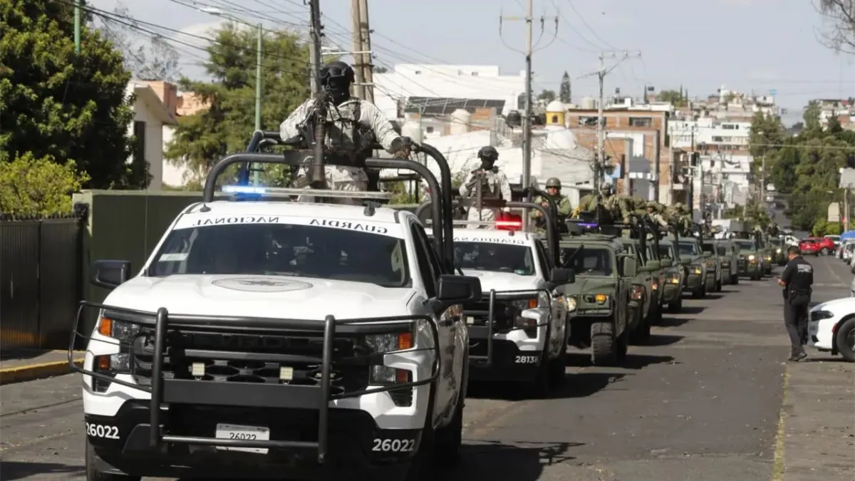 Refuerzan seguridad en Michoacán con la llegada de más de 10 mil elementos federales