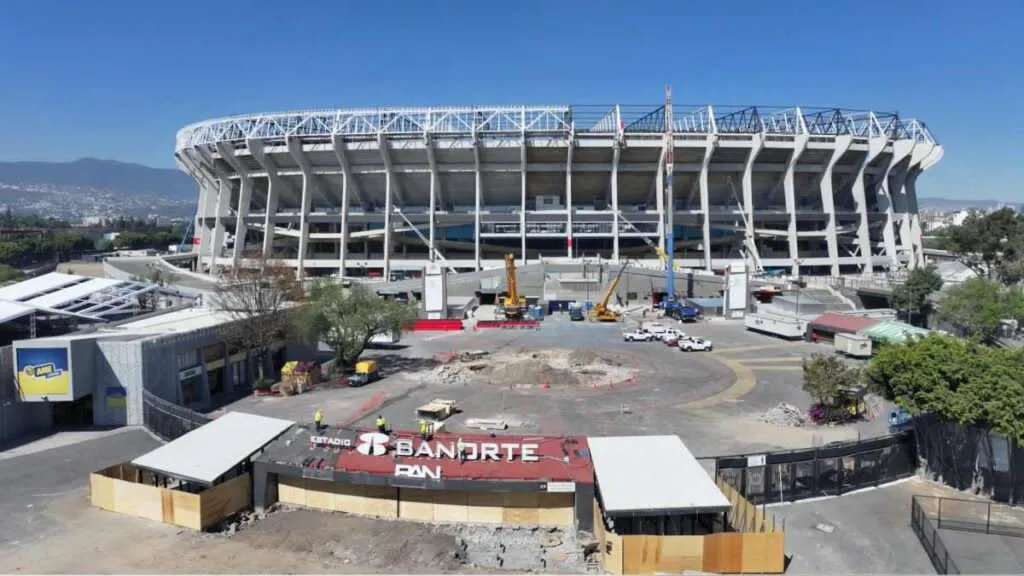Estadio Azteca se alista para el Mundial 2026 a 100 días del inicio