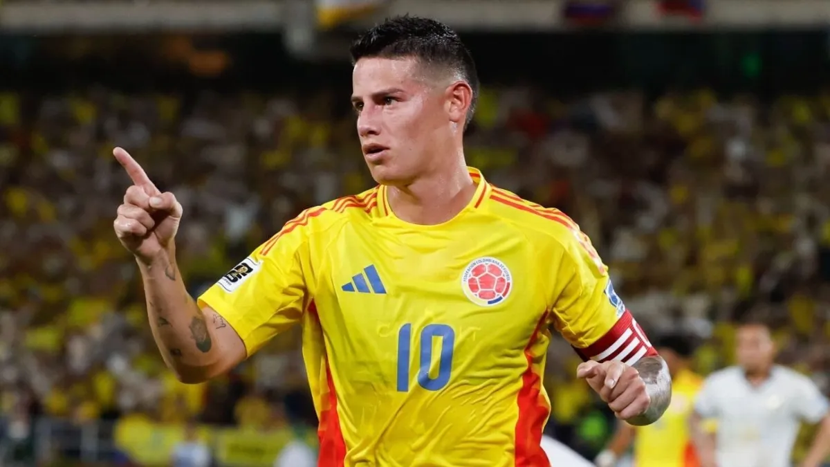 James Rodríguez anuncia su retiro de la selección colombiana