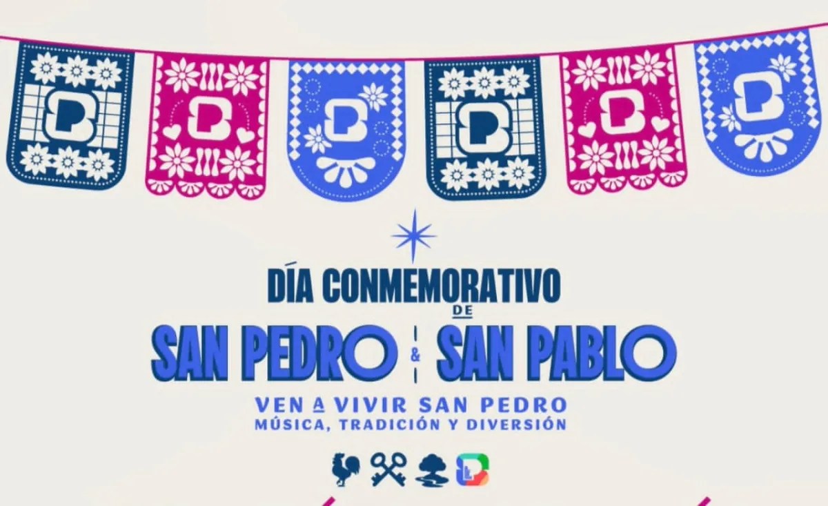 Conmemoran en San Pedro el Día de San Pedro y San Pablo con procesión y convivencia