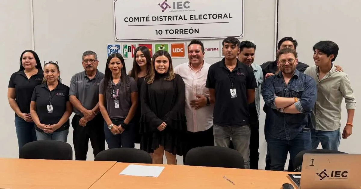 Sofía Díaz Lozano se registra como candidata de Movimiento Ciudadano en Coahuila