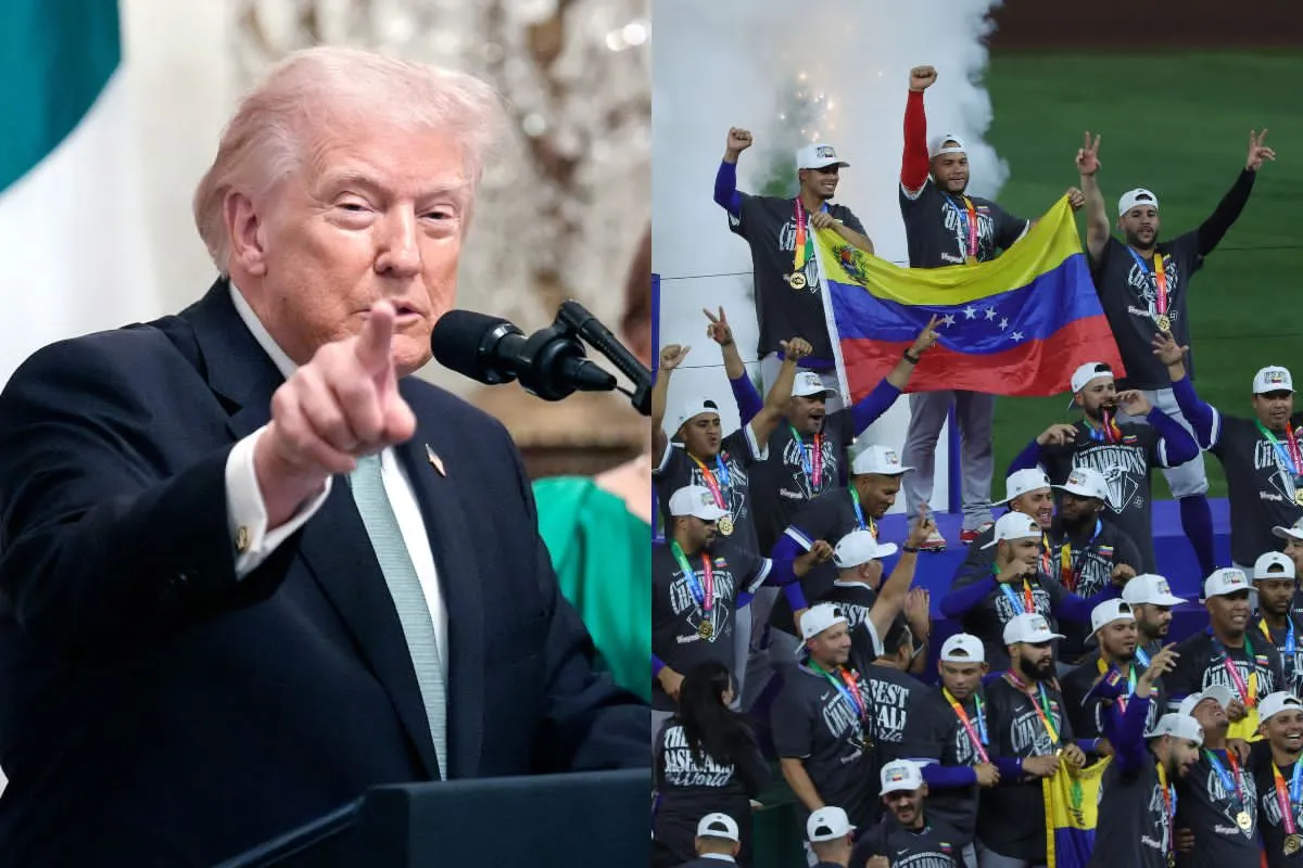 Trump reactiva polémica al sugerir que Venezuela sea parte de EU tras triunfo en el Clásico Mundial