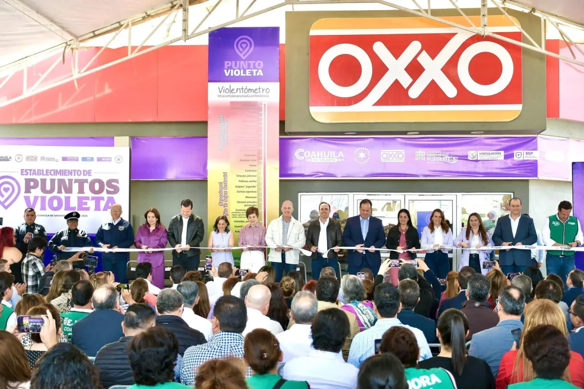 Inicia programa Punto Violeta en tiendas OXXO de Torreón