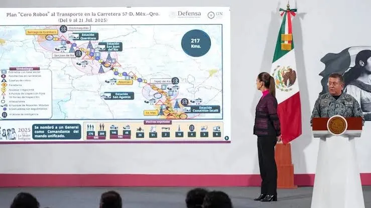 México lanza el plan ‘Cero Robos’ para reforzar la seguridad en carreteras
