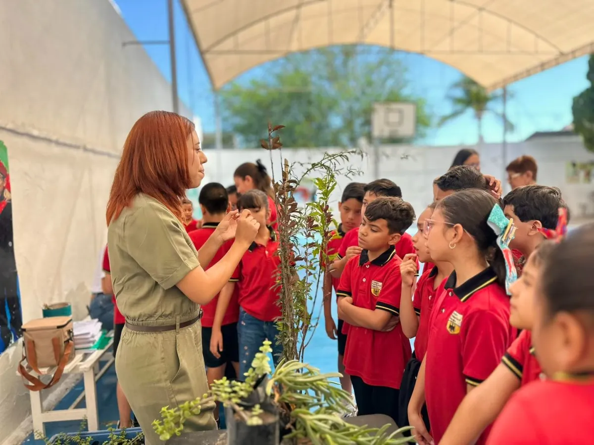 Medio Ambiente impulsa educación ecológica en planteles escolares