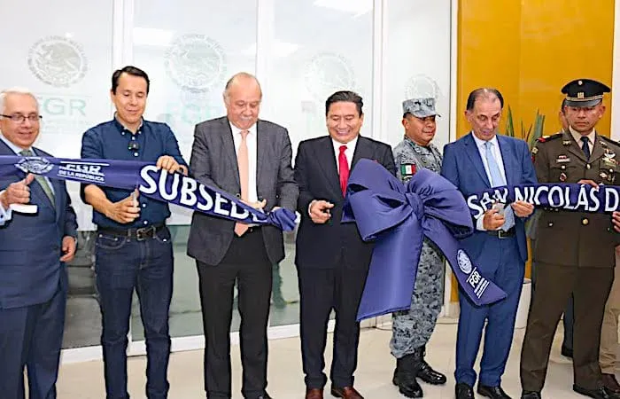 Refuerzan presencia federal con nueva subsede de la FGR en San Nicolás