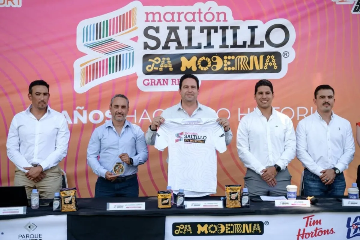Saltillo quiere correr en grande: esperan 1,500 participantes en el Maratón La Moderna 2026