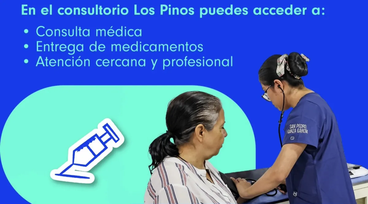 Consultorio Los Pinos brinda atención médica y medicamentos en San Pedro