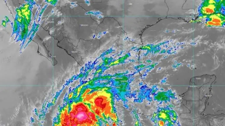 Se forma la tormenta tropical ‘Alvin’ frente a costas del Pacífico mexicano