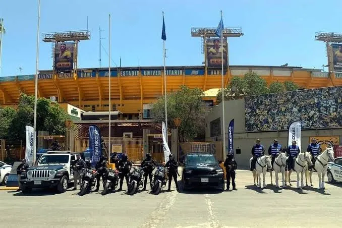 Despliegan operativo con mil 800 elementos para el Clásico Regio 140