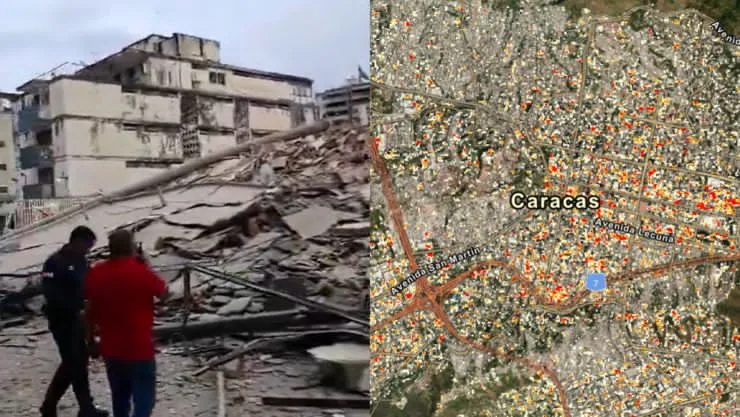 NASA estima casi 59 mil edificios dañados por los terremotos en Venezuela; muertos suben a mil 719