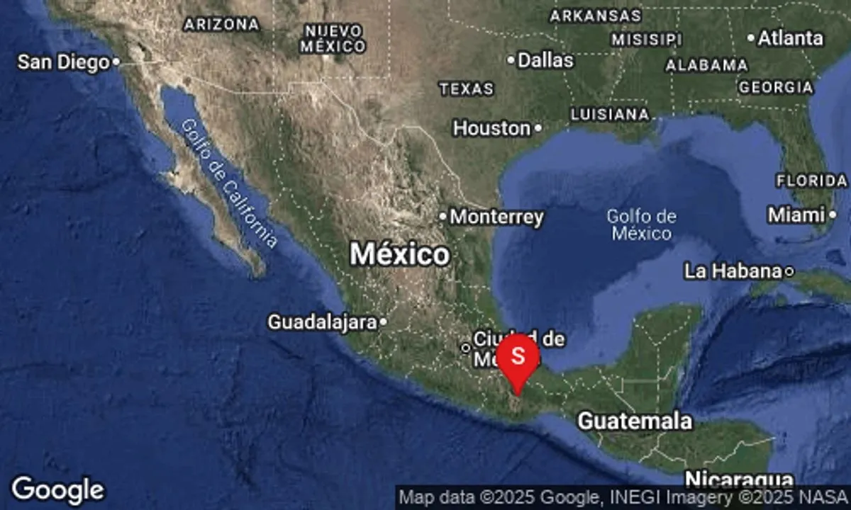 Sismo de 5.6 sacude Oaxaca y se percibe en la Ciudad de México