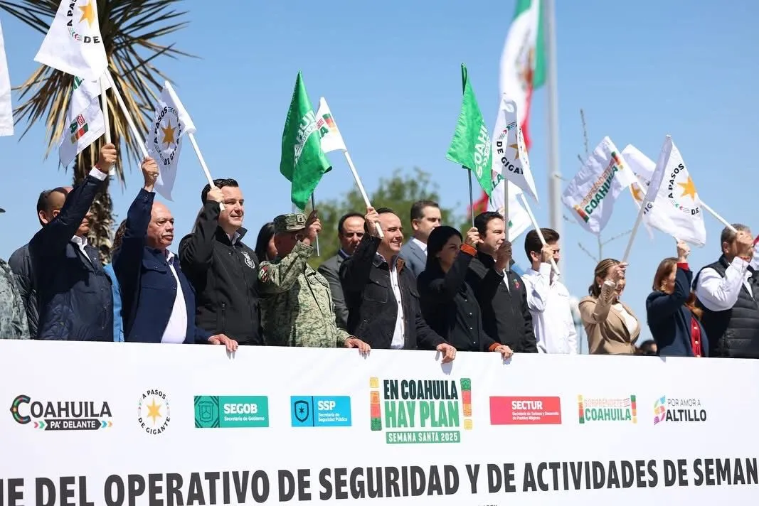 Arranca Operativo de Semana Santa y Pascua 2025 en Coahuila