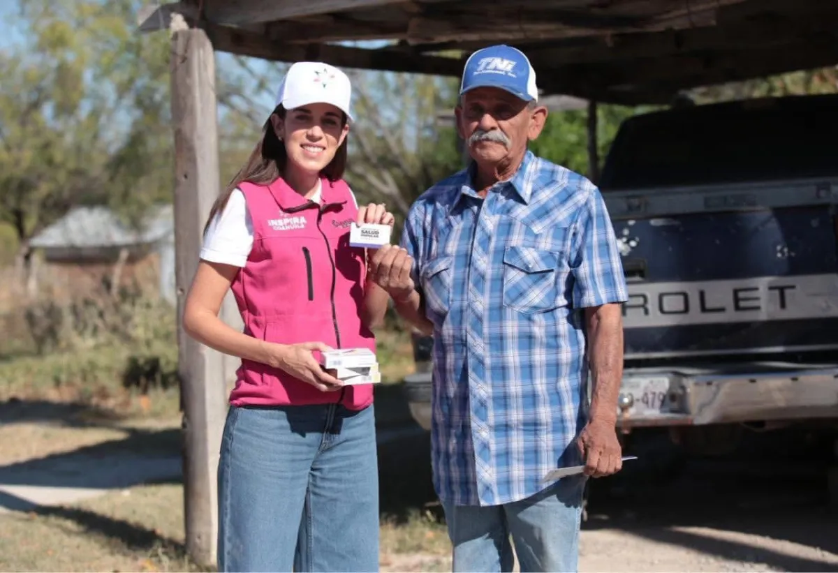 Inspira Coahuila refuerza apoyo a comunidades alejadas con brigadas integrales