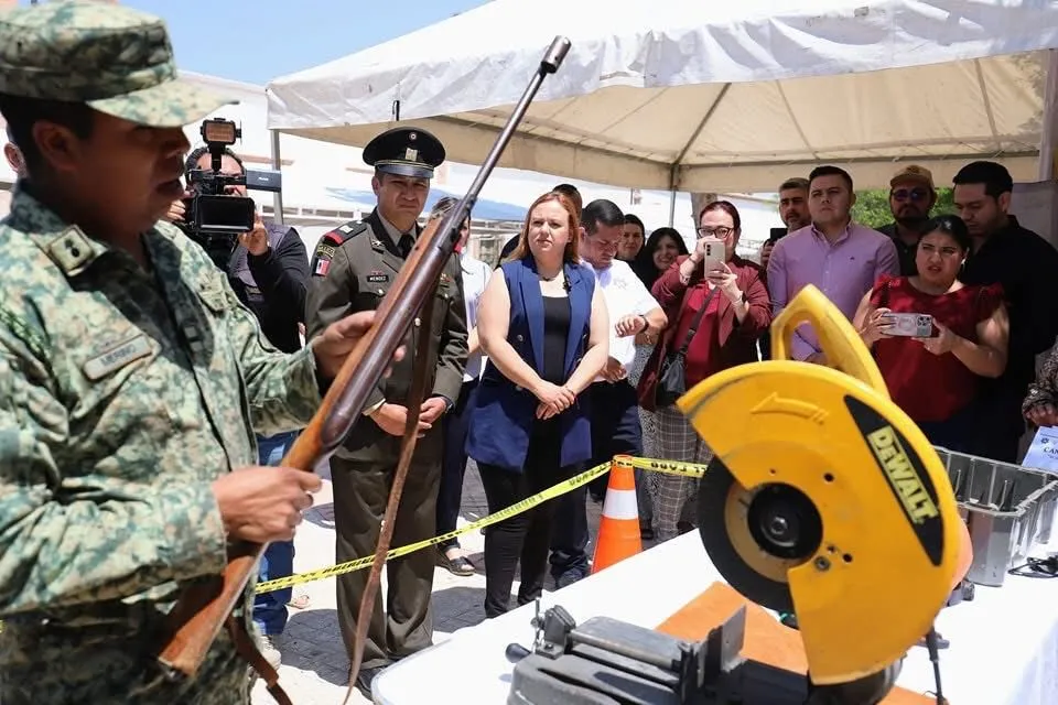 Inicia en Arteaga programa de Canje de Armas 2025