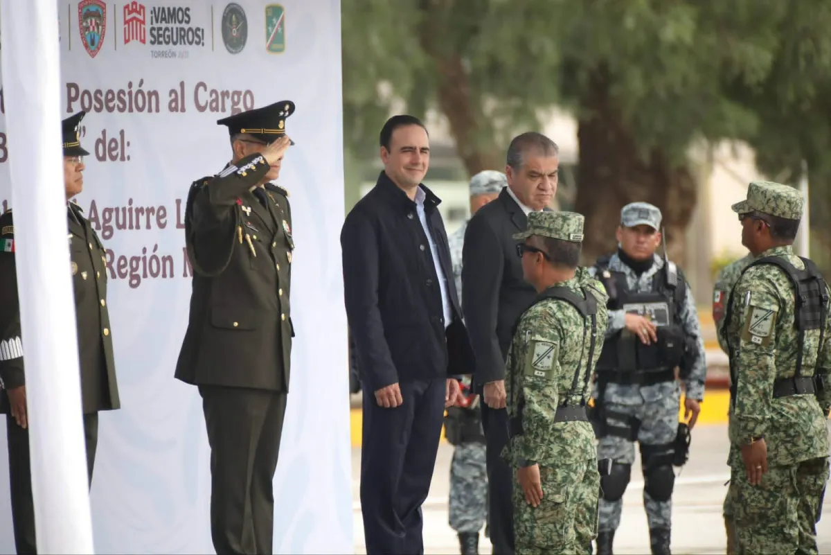 Manolo Jiménez refrenda coordinación con nuevo mando de la XI Región Militar