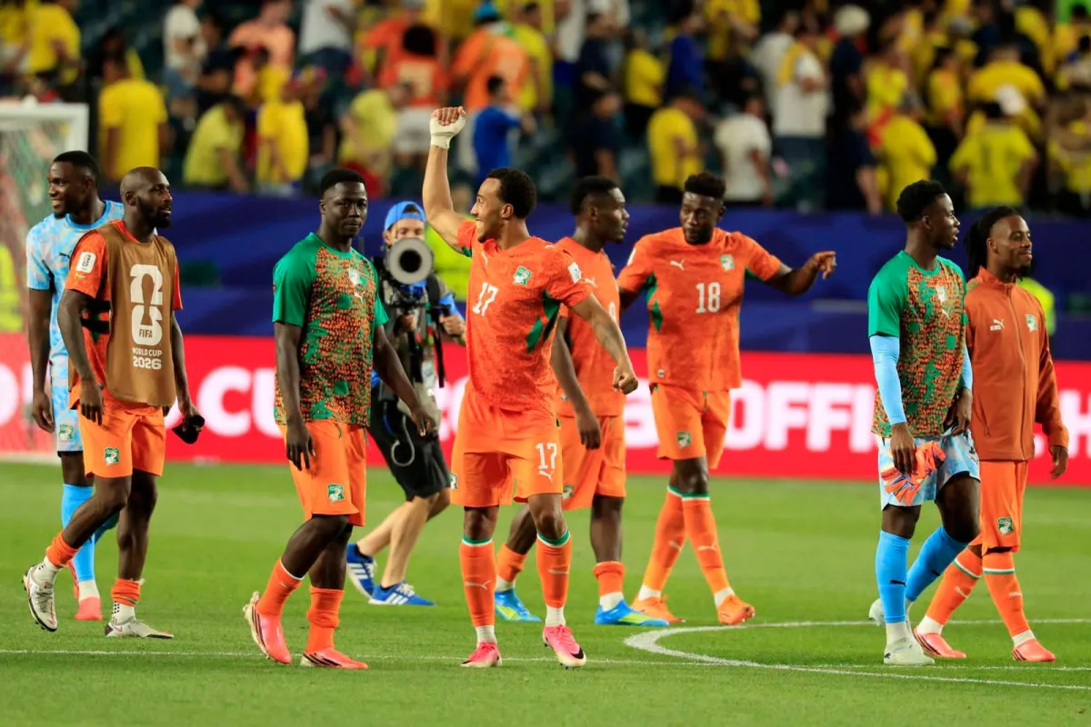 Costa de Marfil sorprende a Ecuador con gol al minuto 90 y toma ventaja en el Grupo E