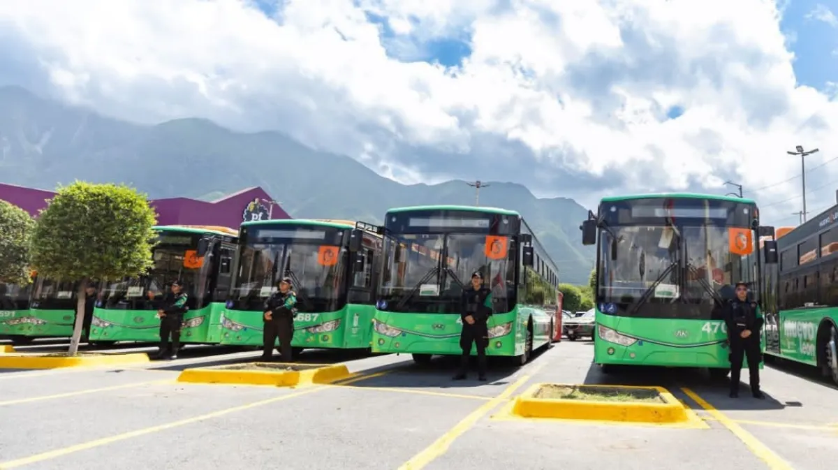Nuevo León avanza con 4 mil nuevos camiones para reforzar el transporte público