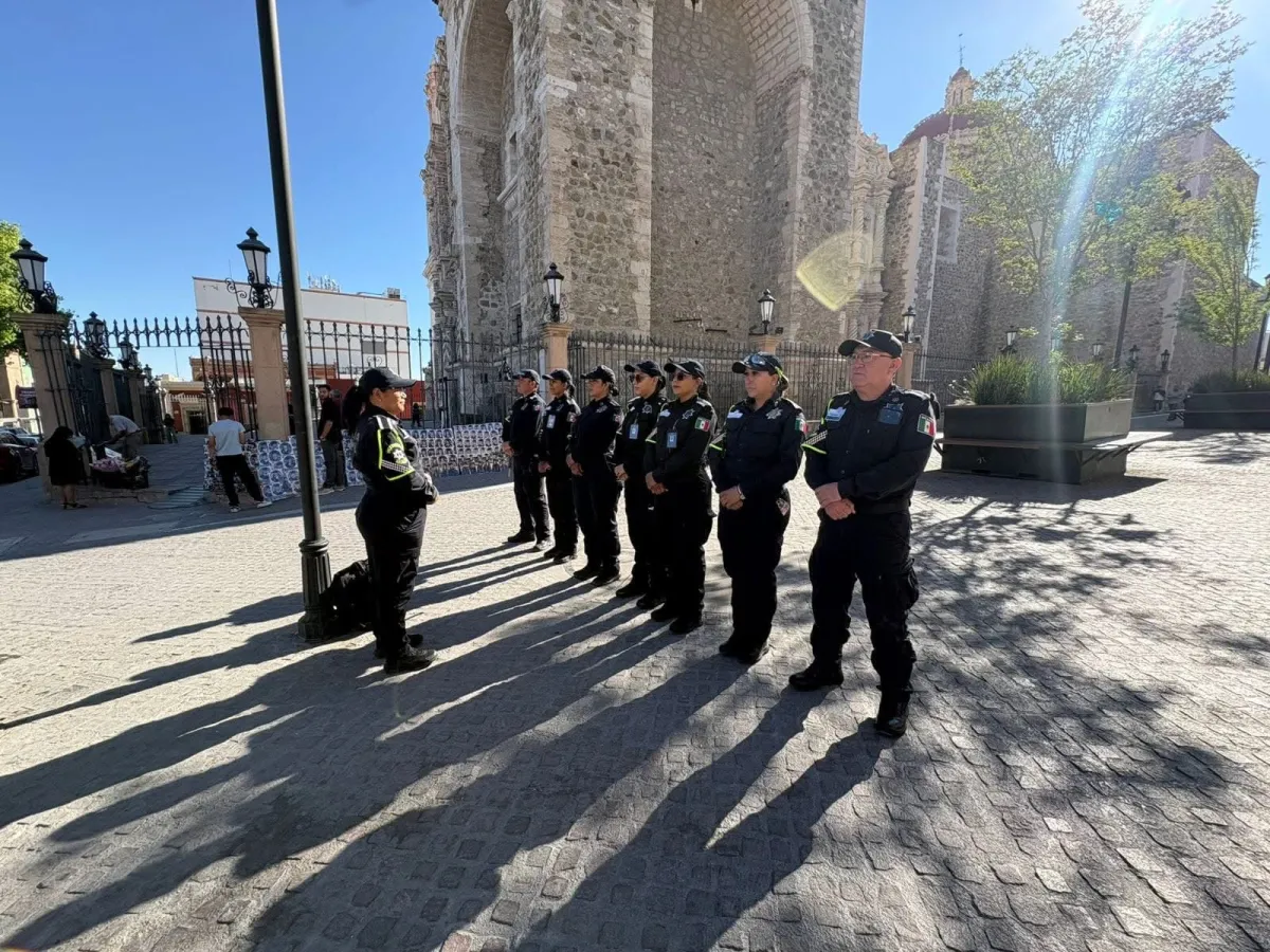 Refuerzan seguridad turística en Saltillo por Semana Santa