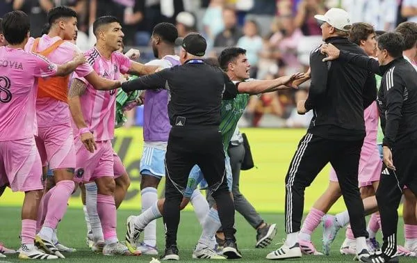 MLS suspende tres partidos a Luis Suárez tras incidente en la Leagues Cup