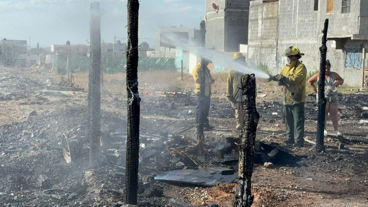 Muere hombre tras incendio provocado en la colonia Nuevo Mirasierra en Saltillo