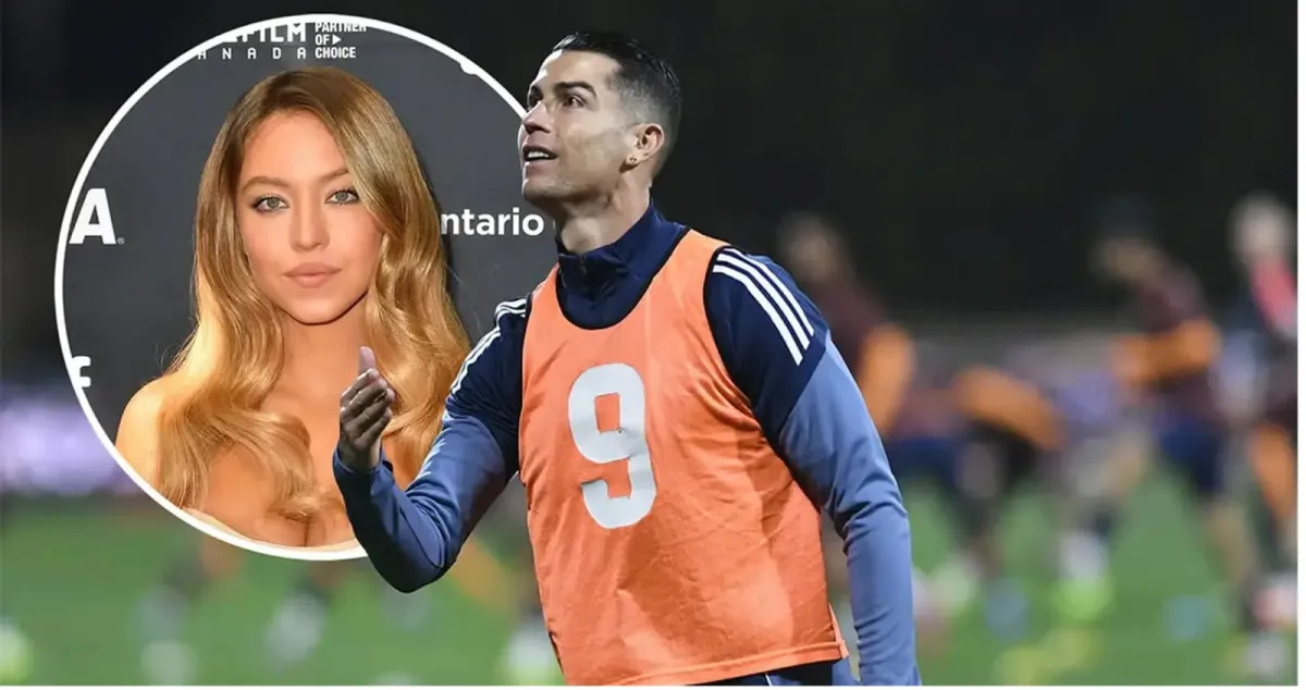 Sydney Sweeney elige a Cristiano Ronaldo sobre Messi como su futbolista favorito