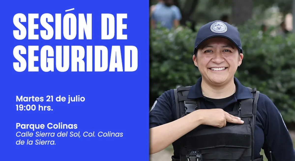 Convoca San Pedro a nueva sesión de diálogo sobre seguridad en la zona poniente del municipio