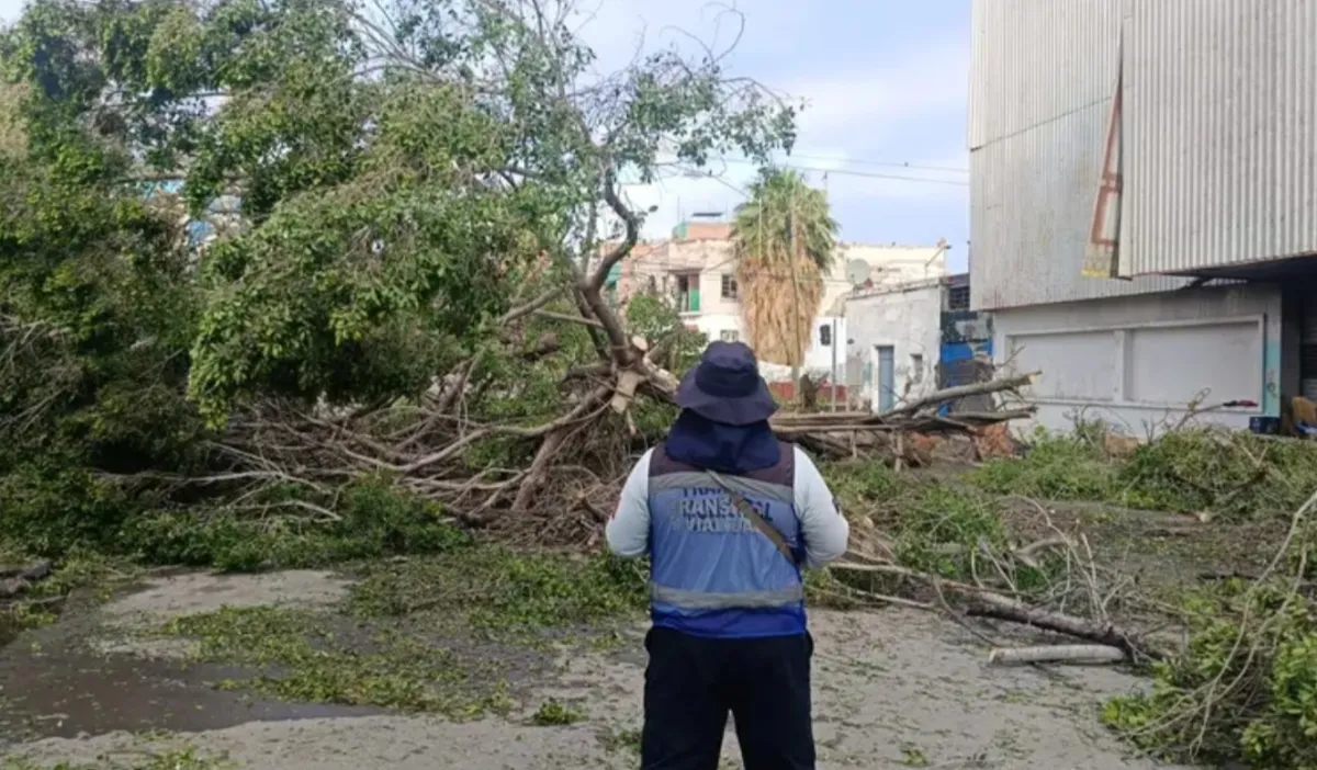 Mantienen operativo en Torreón tras lluvias y caída de granizo