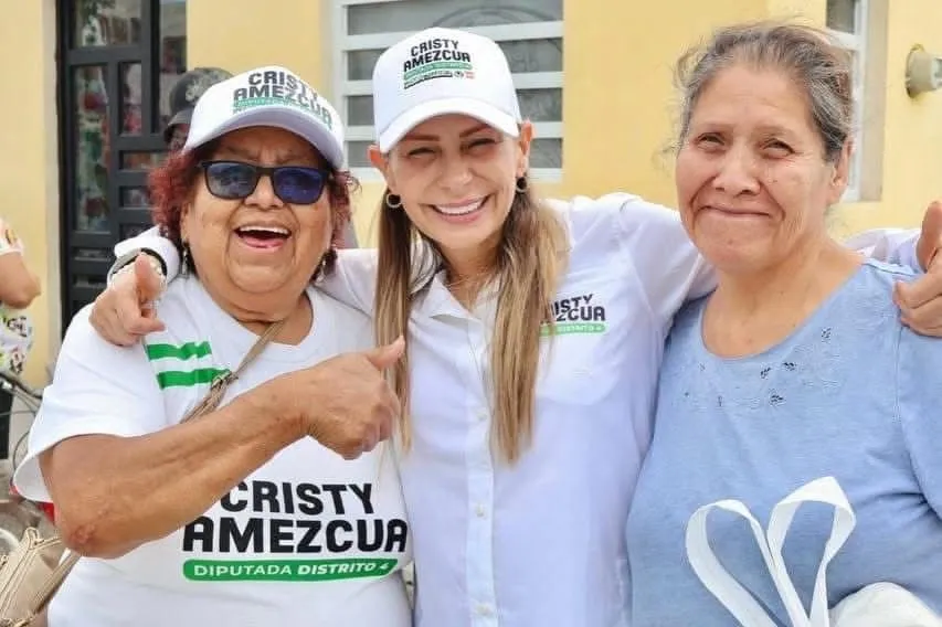 Más calle que discurso Cristy Amezcua apuesta por el contacto directo en Monclova