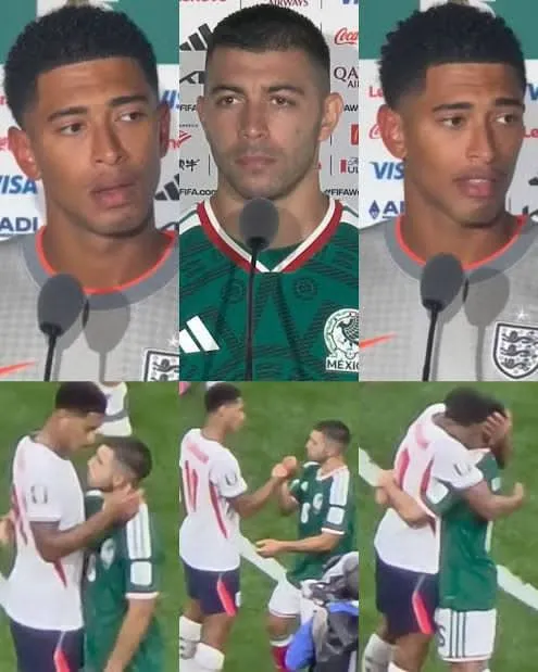 Bellingham elogia a México tras eliminar al Tri: “Son increíbles”; destaca a Erik Lira e intercambia camiseta con Gil Mora