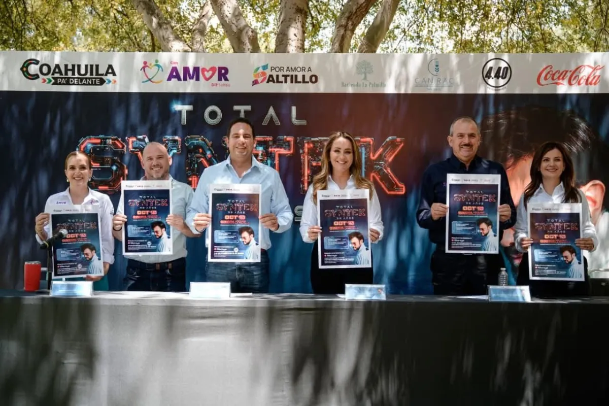 Anuncian concierto de Aleks Syntek a beneficio del programa de implantes cocleares del DIF Saltillo