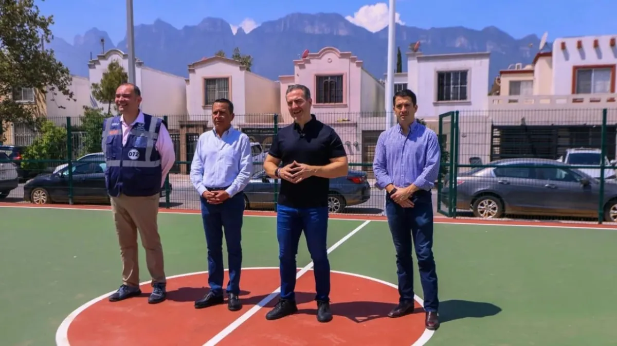 Transforman espacio urbano en Cumbres con millonaria inversión municipal