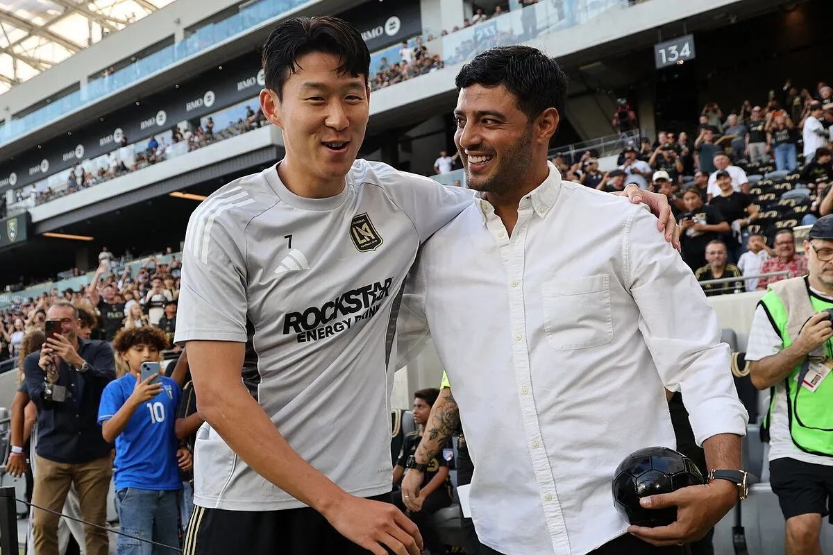 Son Heung-Min reconoce legado de Carlos Vela en LAFC: “Un día quiero ser como él”