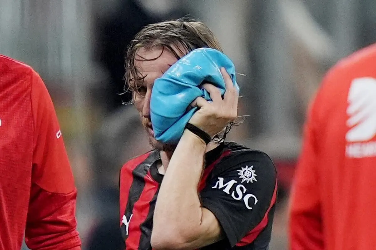Luka Modric se fractura el pómulo y enciende alarmas rumbo al Mundial 2026