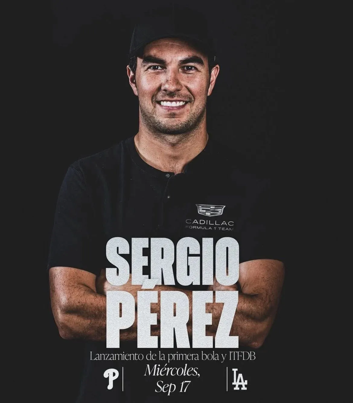 Checo’ Pérez lanzará la primera bola en el Dodgers vs. Phillies