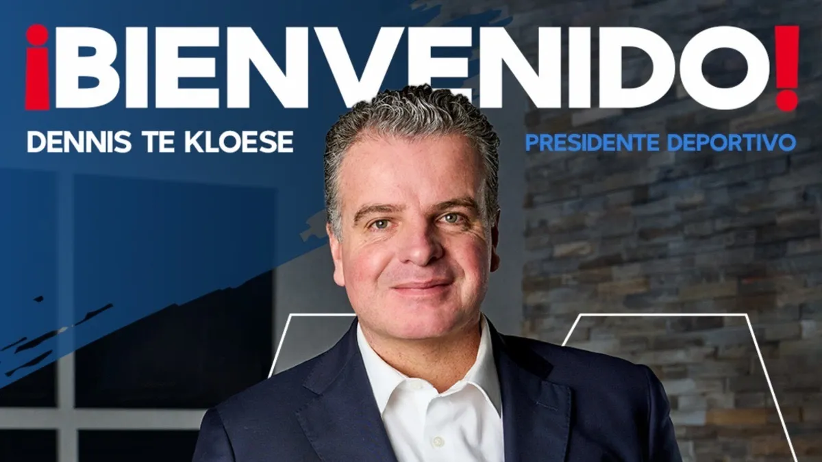 Rayados anuncia oficialmente a Dennis te Kloese como nuevo Presidente Deportivo del club