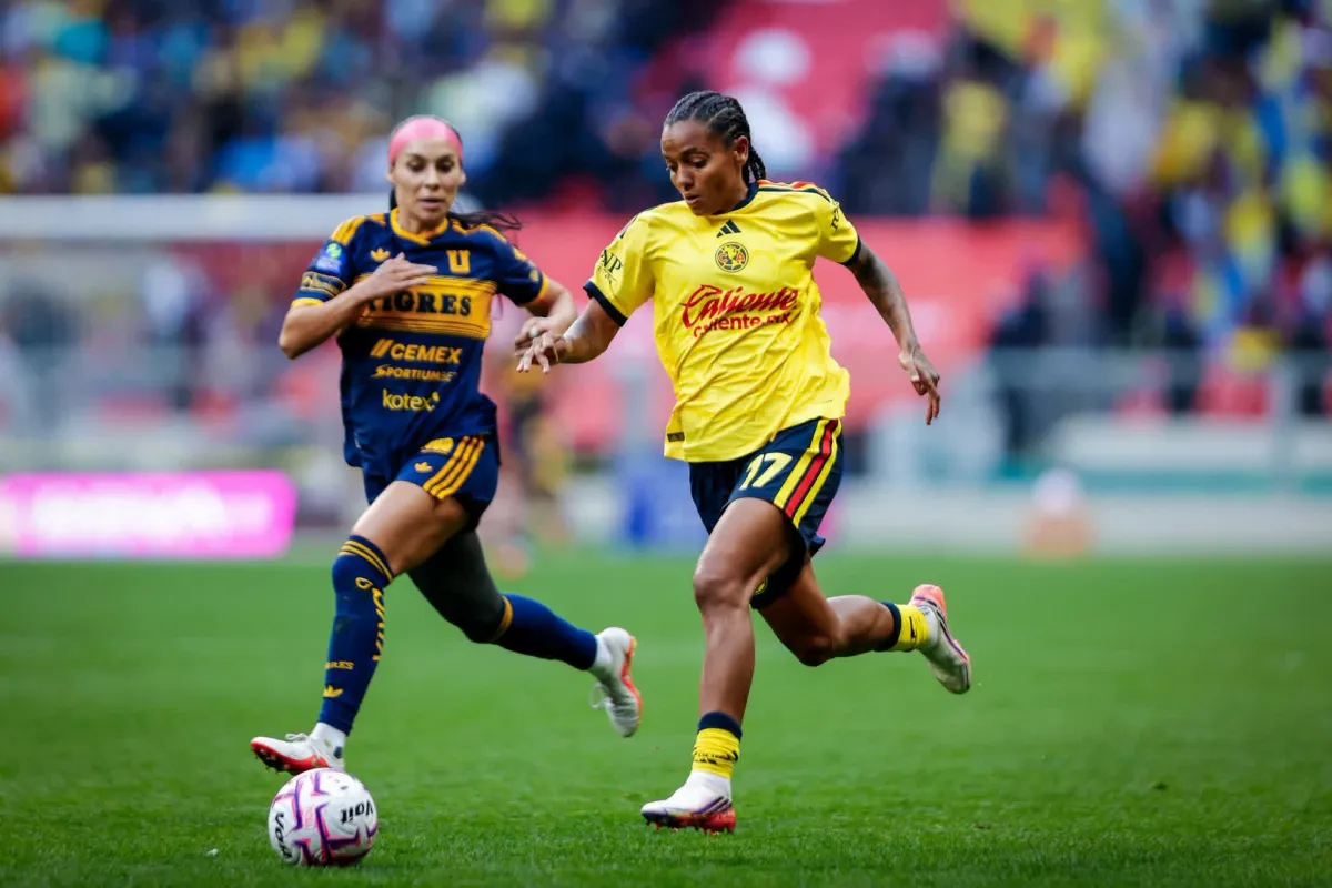 América femenil propina goleada a Tigres en el Estadio Banorte