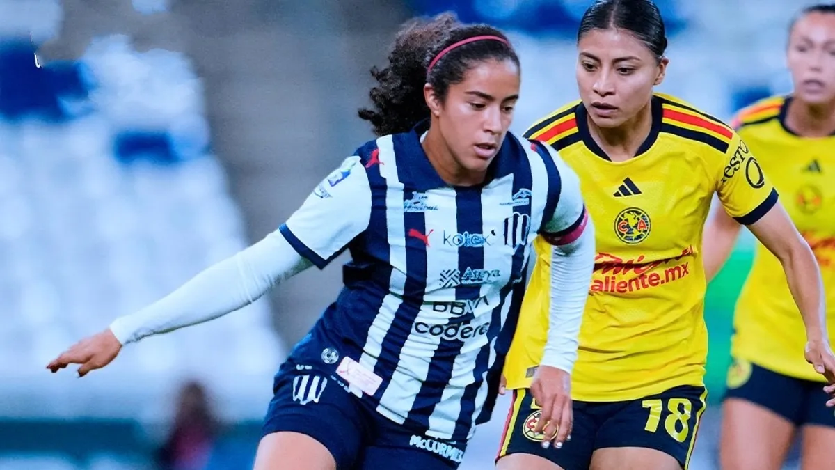 Rayadas logra una remontada histórica en medio de la lluvia para derrotar al América femenil