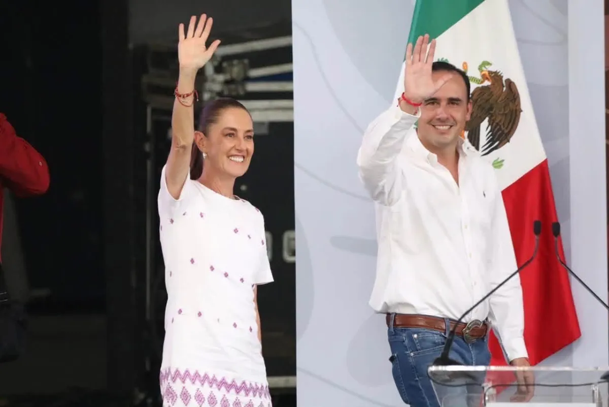 Sheinbaum lleva su Segundo Informe a Saltillo; anuncia obras y apoyos para Coahuila