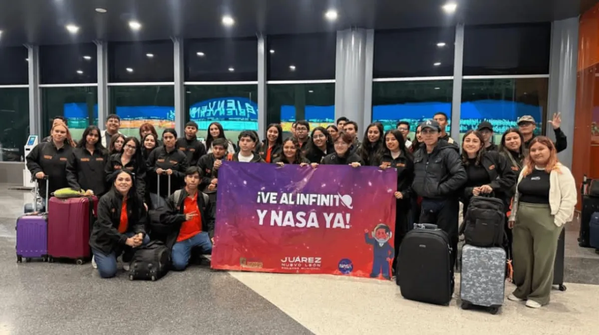 Estudiantes de Juárez emprenden experiencia académica en la NASA a través de programa internacional