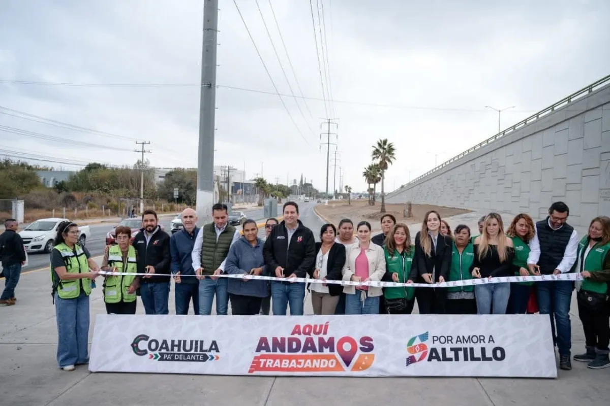 Javier Díaz entrega adecuación vial en Fundadores y Colosio; reduce tiempos de espera de 4 minutos a 50 segundos